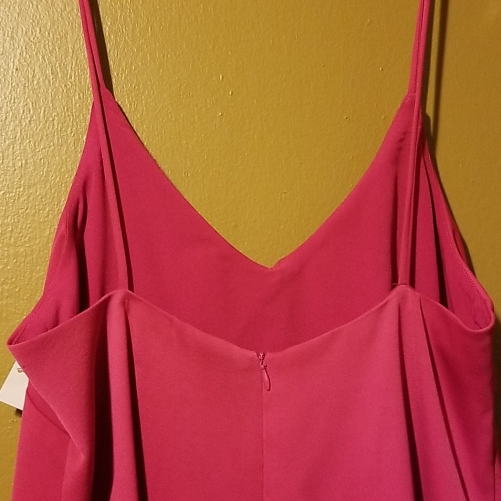 Chelsea28 Pink Ruffle Dress, Size M - Picture 6 of 6
